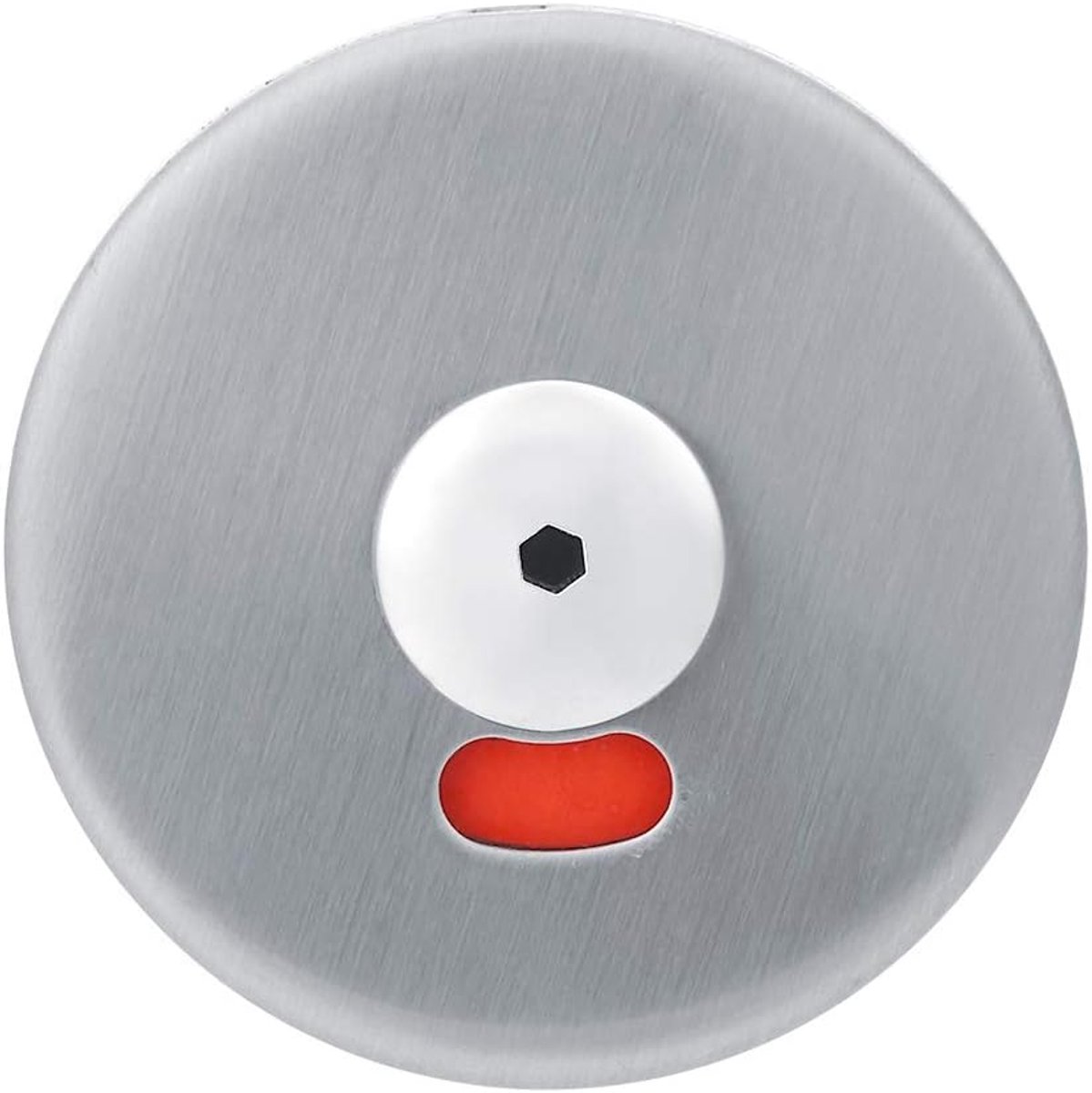 SnelShoppen - RVS Badkamer Privacy Indicator Grind Slot voor Toiletten, Douchecabines en Badkamers, Ideaal voor Luchthavens en Treinstations