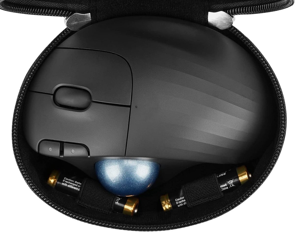 Draagbare Gaming Muis Tas voor Draadloze Muizen, Geschikt voor Gamen, Bescherming en Opbergruimte