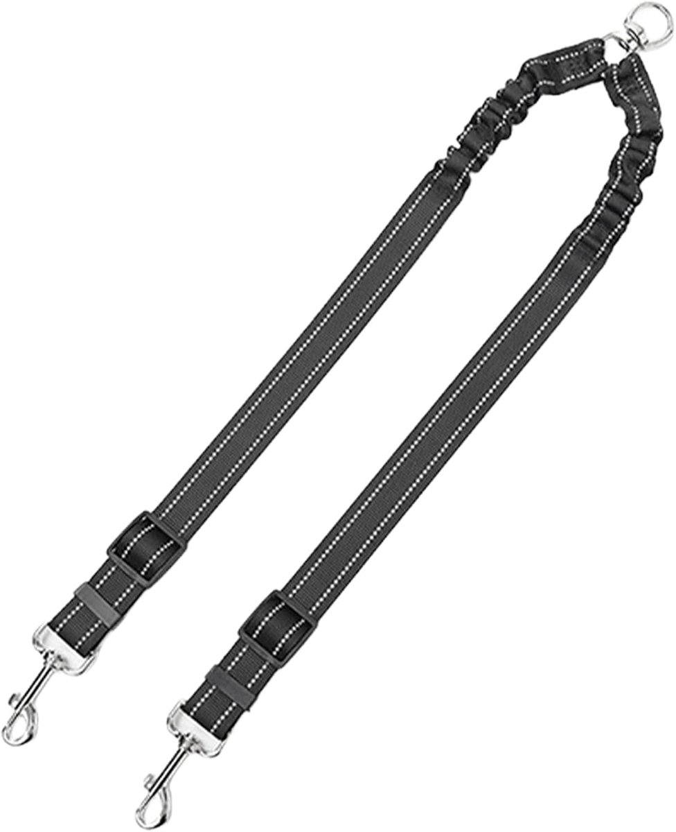 1 stuk dubbele hondenlijn voor 2 honden hondenlijn voor 2 honden dubbele hondenlijn flexibele hondenlijn veiligheidslijn hondenlijn accessoires