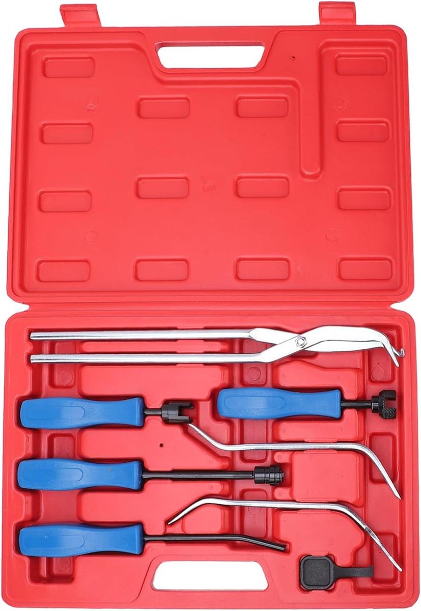 Remgereedschapset - Remonderhoud Kit - Remmen Onderhouden - 8-delige Set - 38 x 27 x 7 cm - Zwart