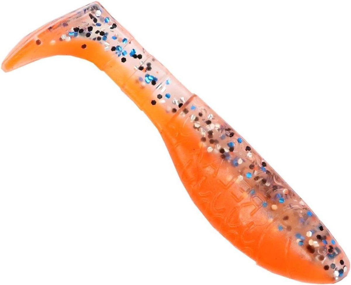 Rubberen Vissen Kunstaas - Zacht Plastic Lokaas - Roofvis Vissen - Scherpe Schepstaart Actie - 75 cm - 34 NL/L
