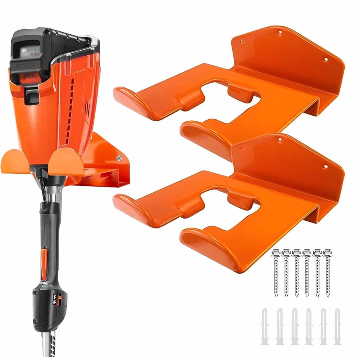 Omgoods - Wandhaken Garage - 2 Stuks voor Tuingereedschap