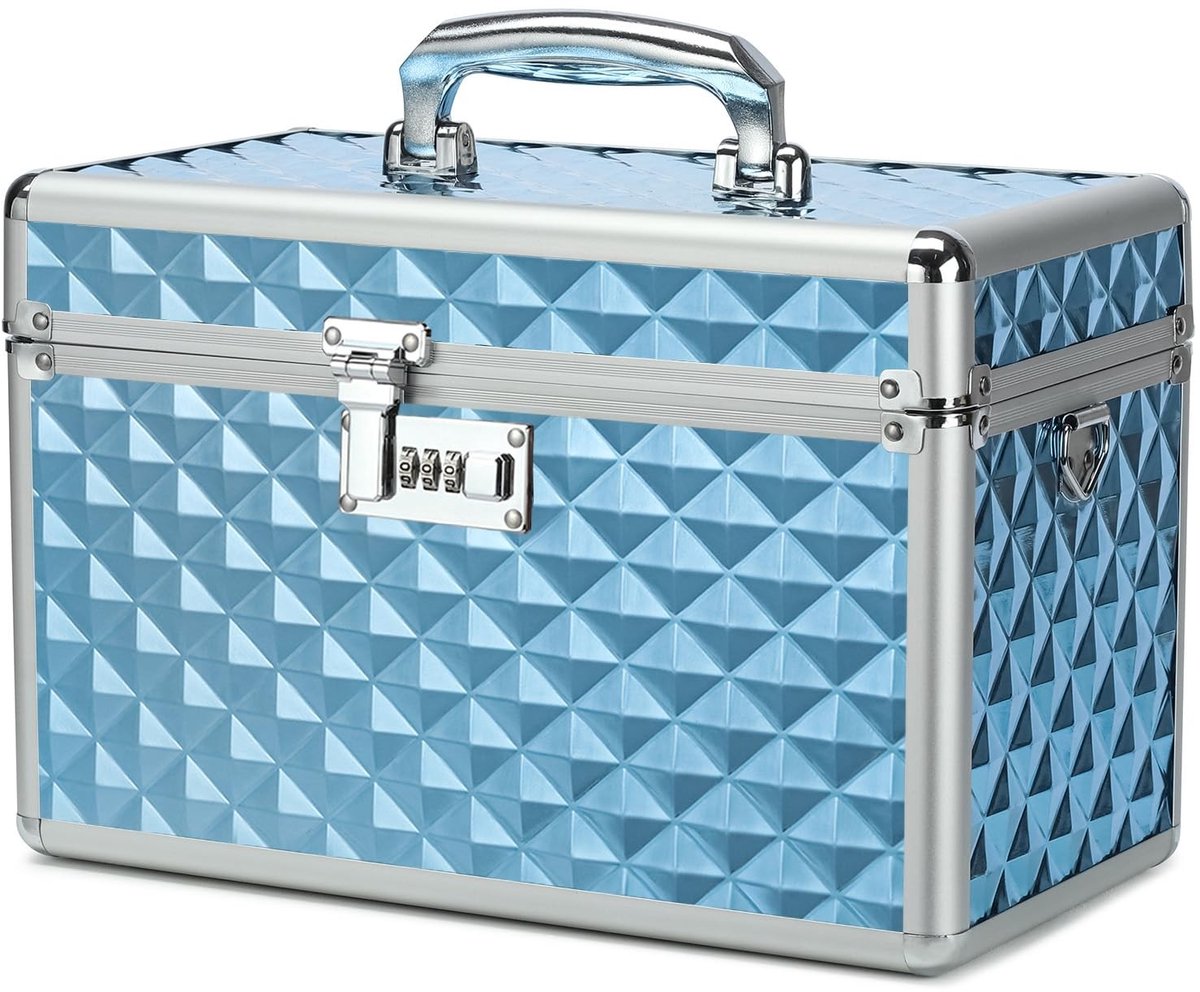 Omgoods - Lockable Medicine Storage Box met Combinatieslot voor Veiligheid