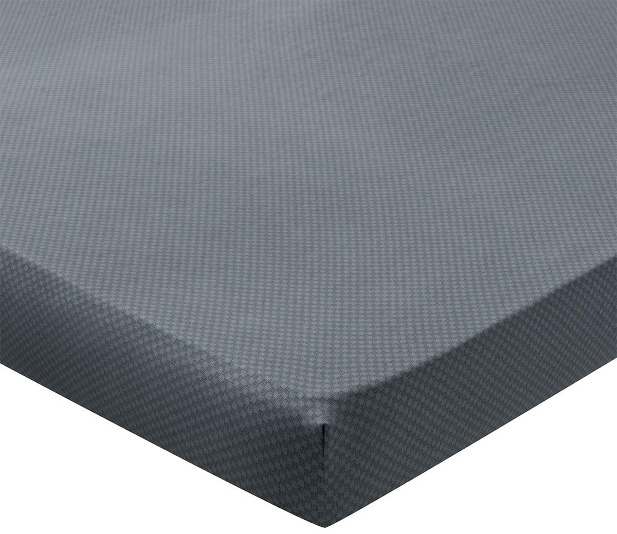 Omgoods - Microvezel Hoeslaken Alban, 140 x 190 cm - Geometrisch Motief
