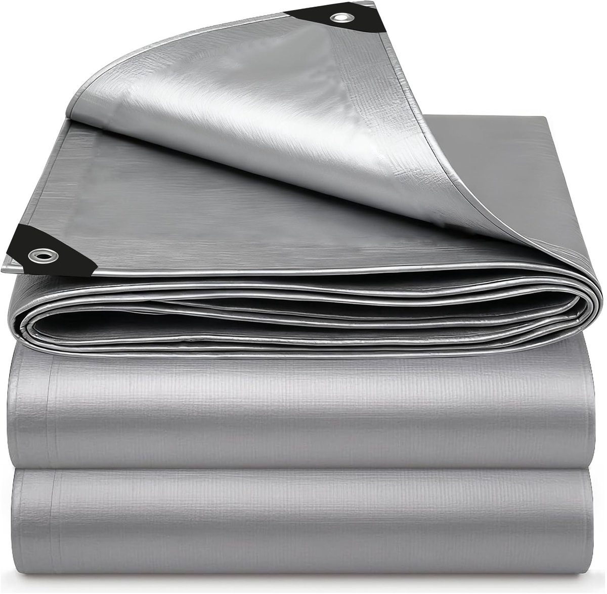 Omgoods - Tarpaulin 3x6 m - Waterdicht en UV-Stabiliserend Zeil met Oogjes voor Bescherming