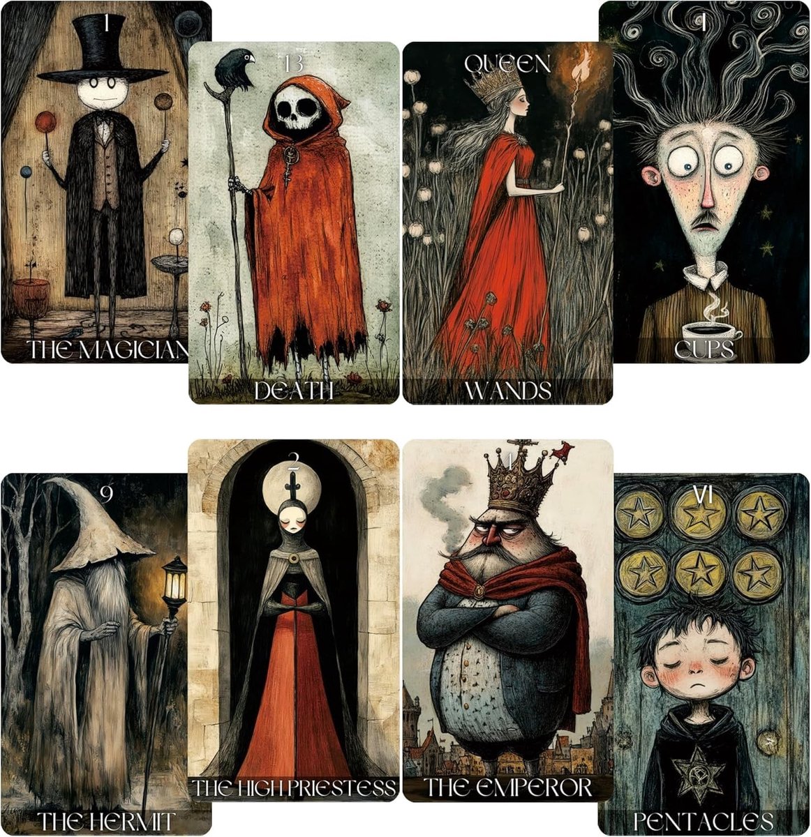 Omgoods - Daydream Tarot Kaarten voor Beginners - Surrealistische Deck