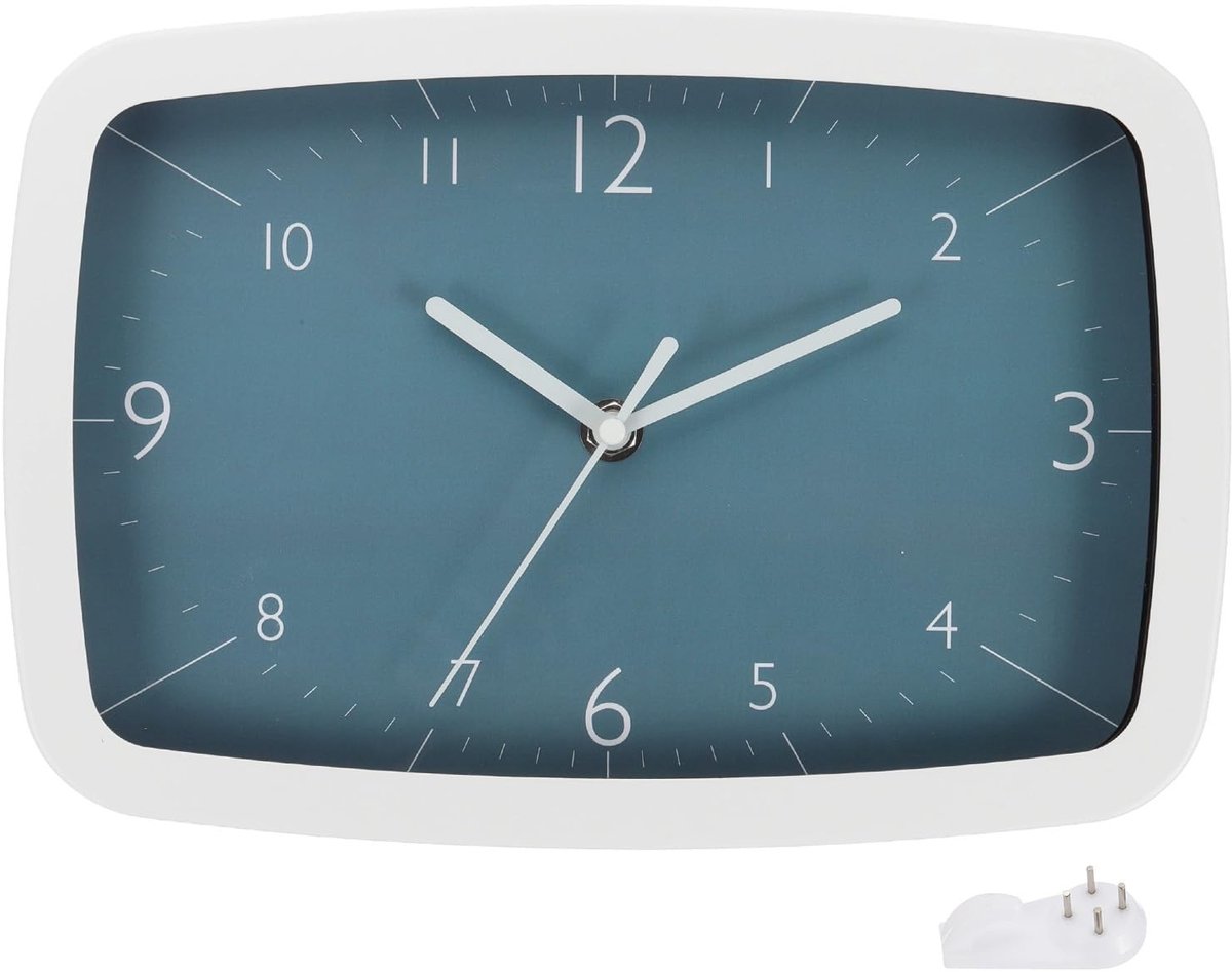 Omgoods - Stille Wandklok in Moderne Stijl - Decoratieve Klok voor Divers Gebruik