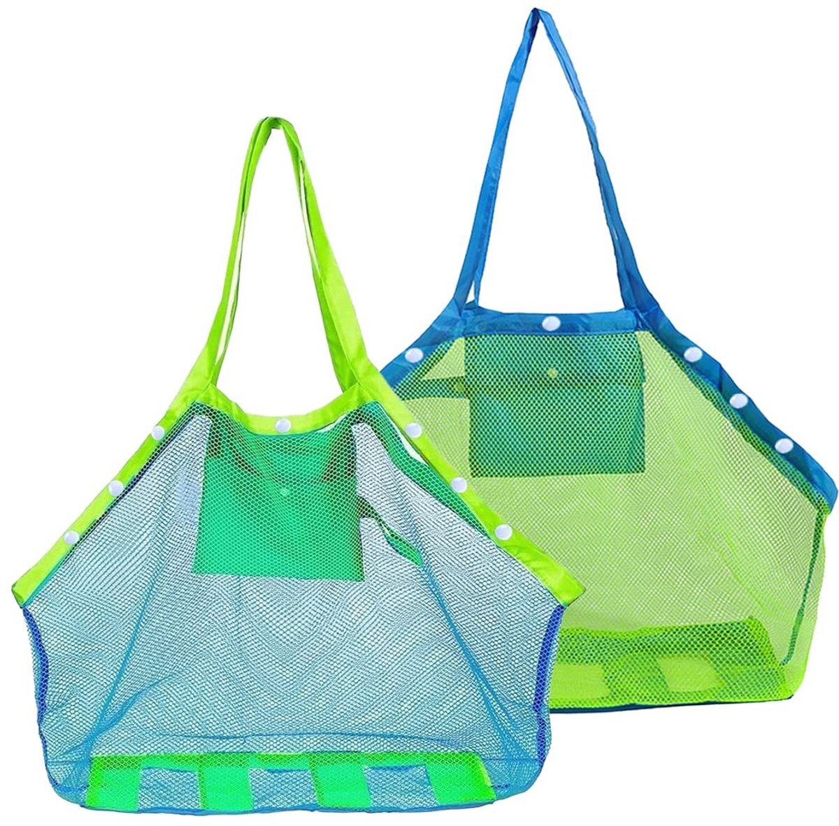 Omgoods - Grote Strandtas voor Speelgoed - Opvouwbare Tas voor Familie en Vakantie