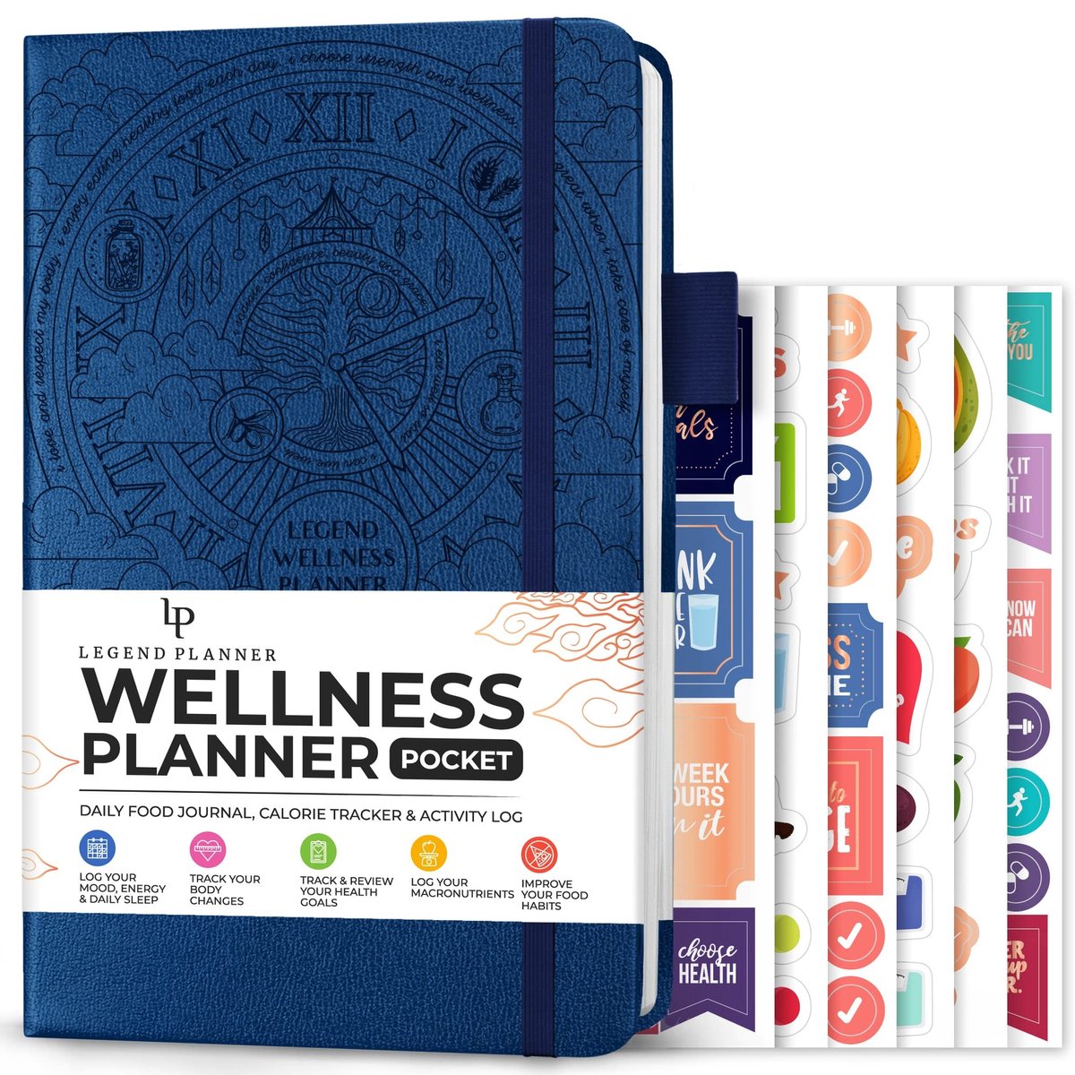 Omgoods - Legend Wellness Planner & Voedingsdagboek - Pocket Editie