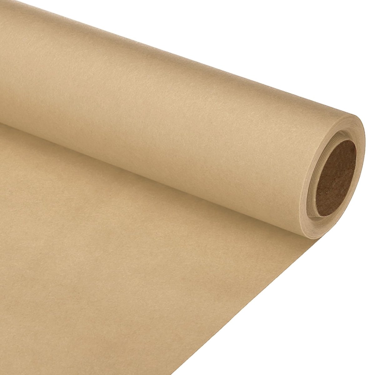 Omgoods - Inpakpapier Rol - 15 x 316 Inch, Bruin Kraftpapier voor Geschenken