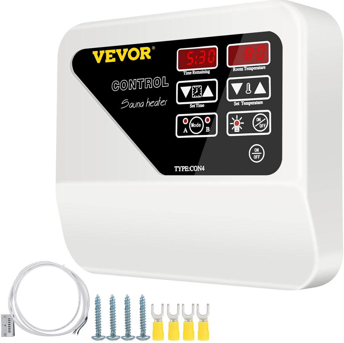 Omgoods - FlowerW Digitale Sauna Controller - Voor Sauna Verwarmers 3-9 kW