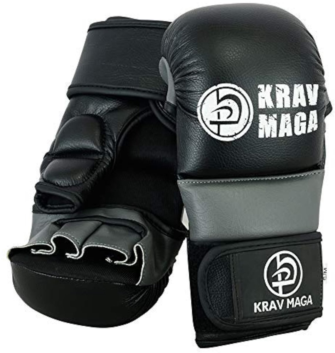Omgoods - Krav Maga Sparring en Grappling Handschoenen - 7 oz - Zwart