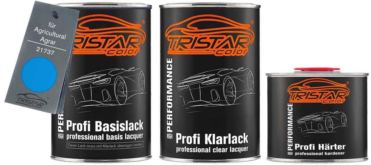 Omgoods - TRISTARcolor Autolak Set voor Agrar 21737 Fordson Empire Blue 2,5L