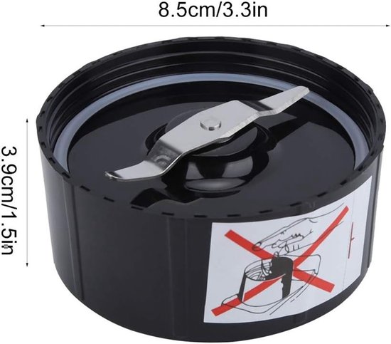 Vervangende Extractor Blad voor Juicer met 250W Vermogen - Accessoires en Onderdeel voor Blender en Sapcentrifuge met Platte en Kruzende Bladen — afbeelding 4