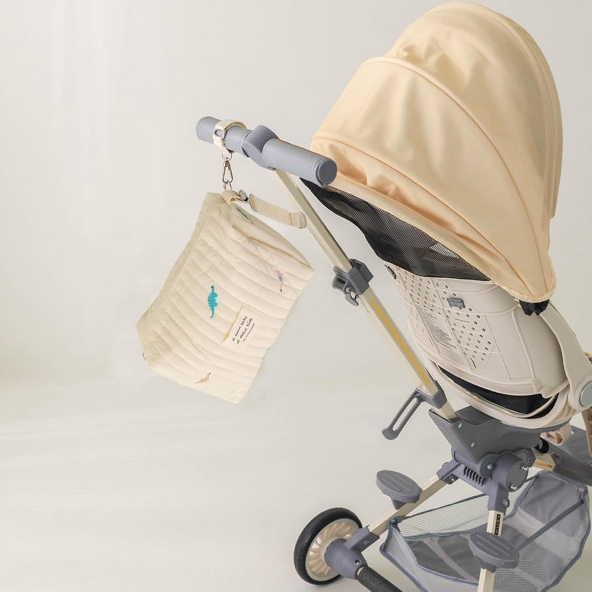 Opbergtas Luiers - Reistas Baby - Baby Benodigdheden - Ritssluiting Zak - 25x17x10 cm - Cartoon
