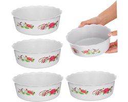 Lotus Plant Water Bowls - Water Lily Pot Terrarium - Planten Kweken - Zonder Drain Gaten - 17x17x6cm - Wit