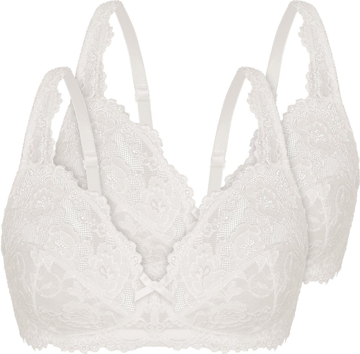 2-pack Soft-bh Classic Lace