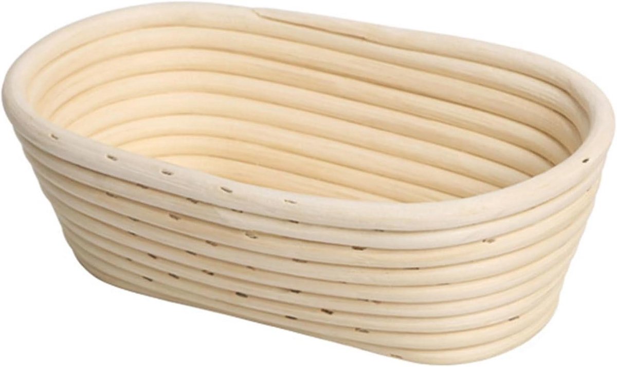 Broodmand - Rijsmand Banneton - Brood Bakken - Handgemaakt Rotan - 21-35 cm - Natuurlijk