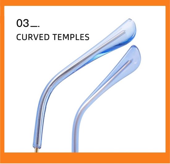zonnebril dames mode Rimless zonnebril UV400 partybril van Zonnebril Dames — afbeelding 4
