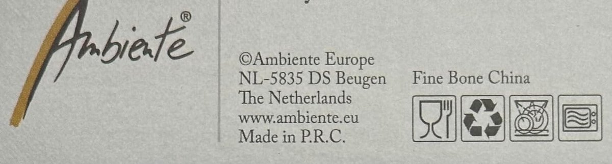 Porseleinen mok ca. 400 ml beker bone china mok voor thee of koffie voorjaar zomer Pasen Tulips of joy