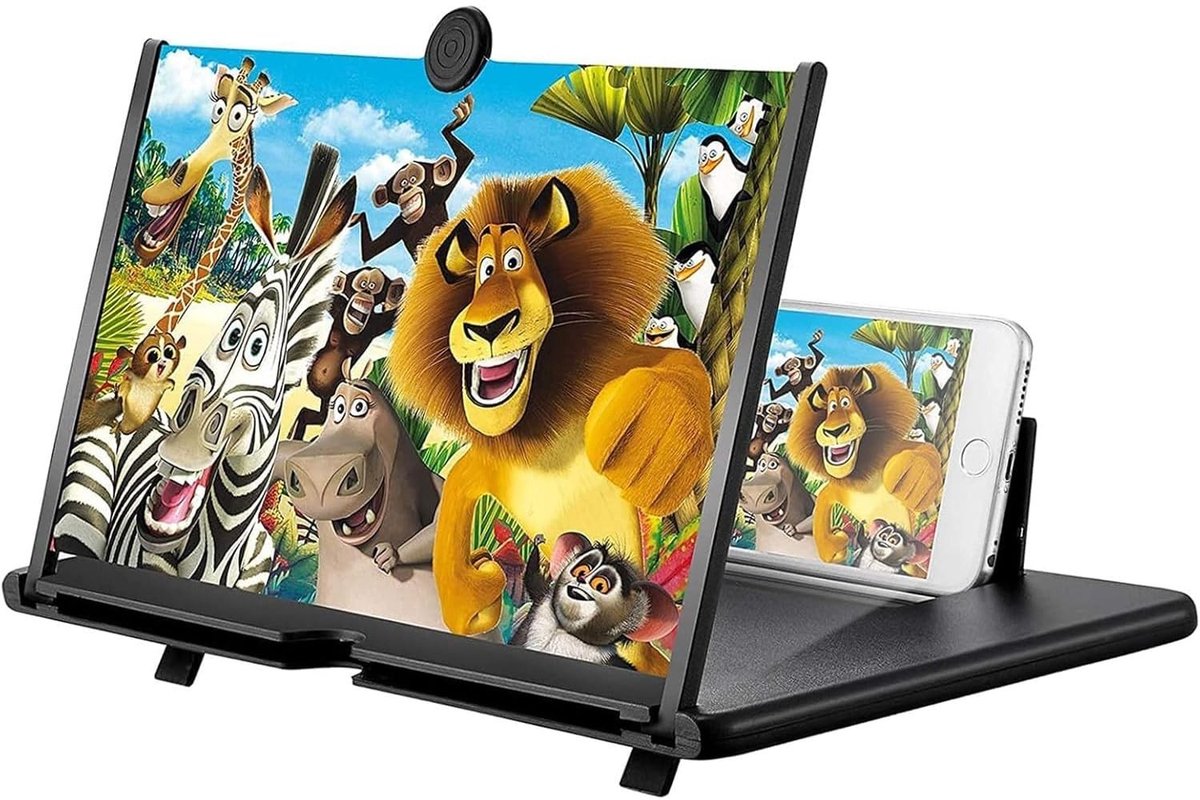 Omgoods - Mobiele Display Vergrootglas - HD Schermvergroting voor Smartphone