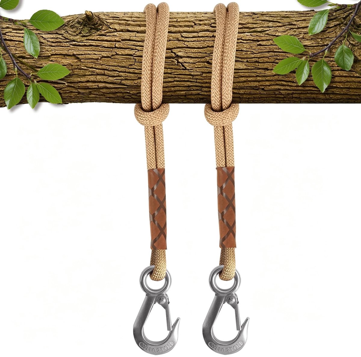 Omgoods - Swingbevestiging voor Hangmat en Schommel - 60 cm Met Karabijnhaak