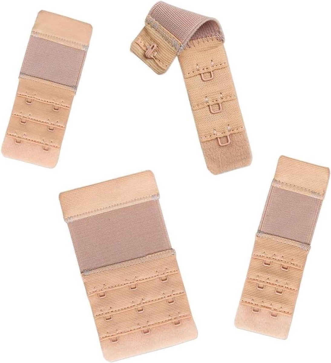 BH Verlengstuk - Verlengstuk BH - Meer Comfort - Zonder Naaien - 3 Haken - Wit