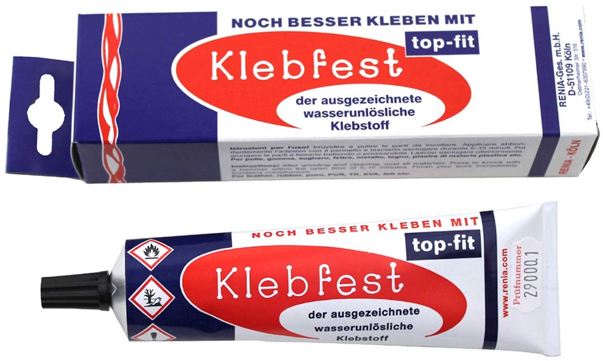 SnelShoppen - Klebfest Contactlijm 90g - Betrouwbare Hechting voor Leer, Rubber, Plastic, Hout en Meer - Toluenvrij - Perfect voor Hobby en Klussen