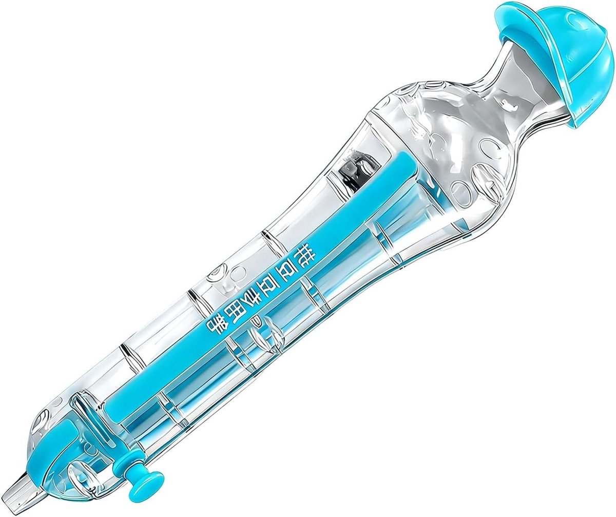 Parelpen Applicator - Knutselpen Dispenser - Sieraden Maken - Ergonomische Handgreep - 15 cm - Blauw