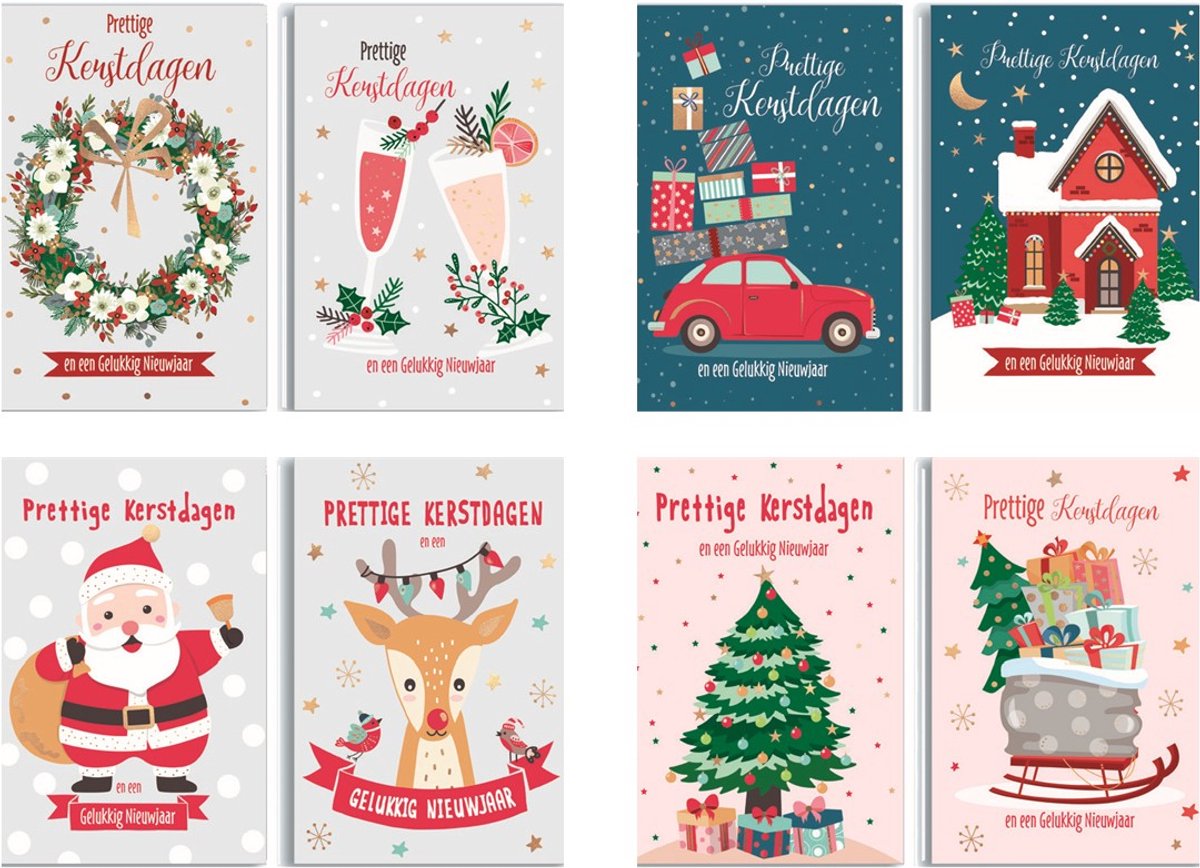Kerstaanbieding: 24 kerstdoosjes Xmas Joy verpakt in karton