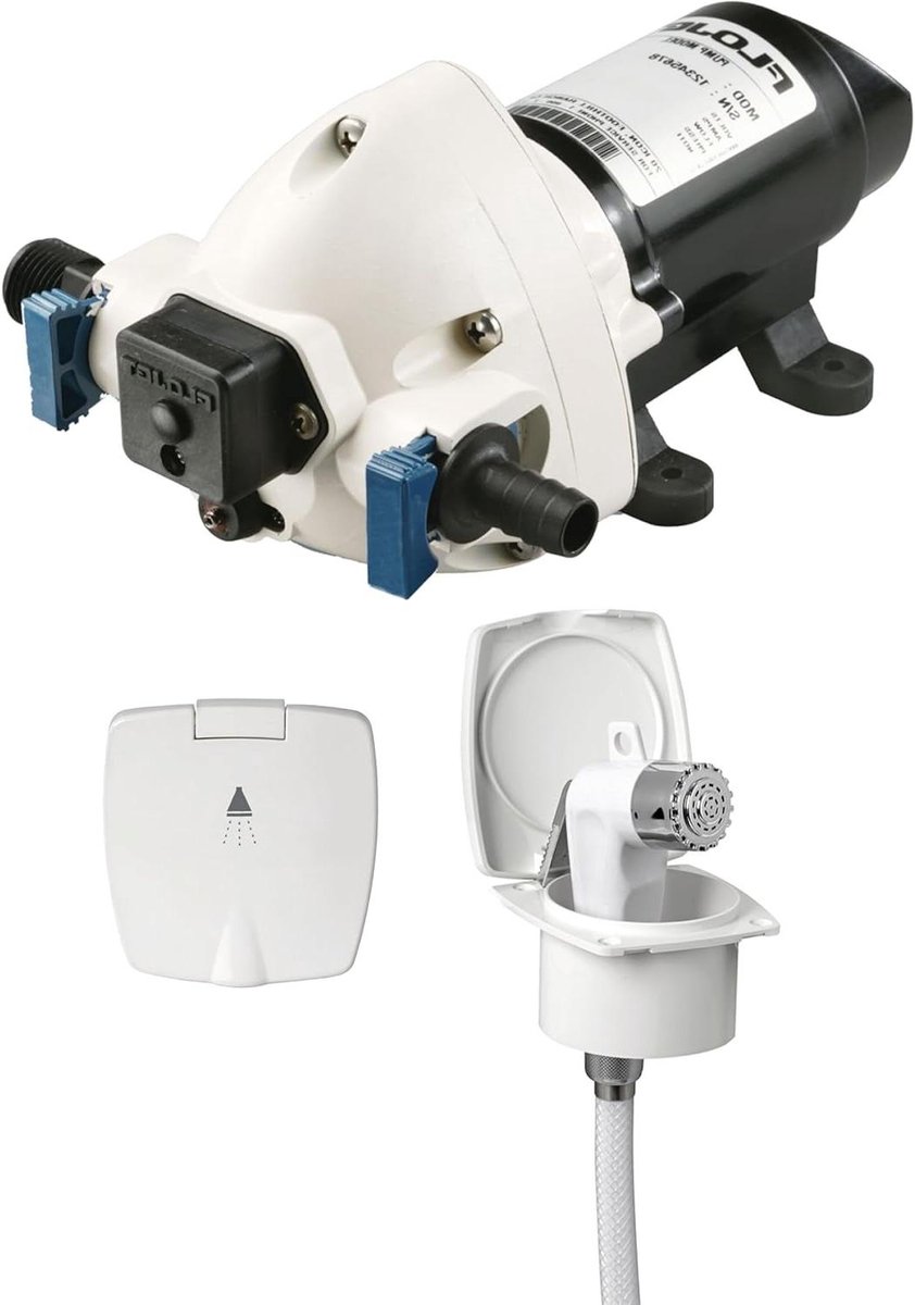 Watertoevoer Kit - Autoclaaf met Douche - Water aan Boord - 11 L/min Debiet - 24 V - Niet gespecificeerd