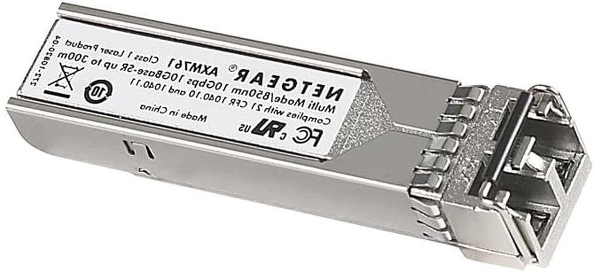 Netwerk Transceiver - SFP+ Module - Netwerk Uitbreiding - 10 Gigabit SR - Standaard Categorie - Zwart