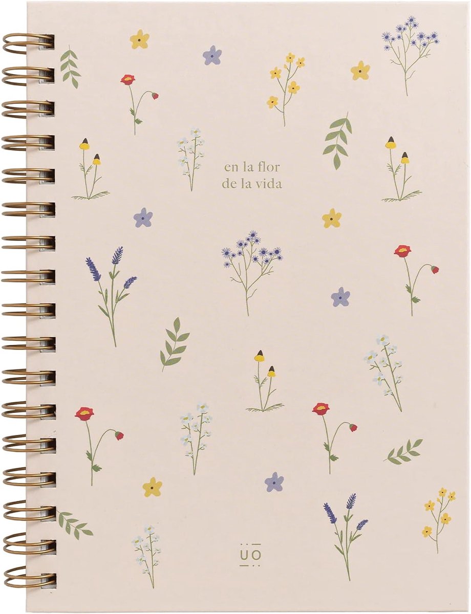 Notitieboek A5 - Hardcover - Flower of Life - Perfect voor bullet journal - ShopVlot