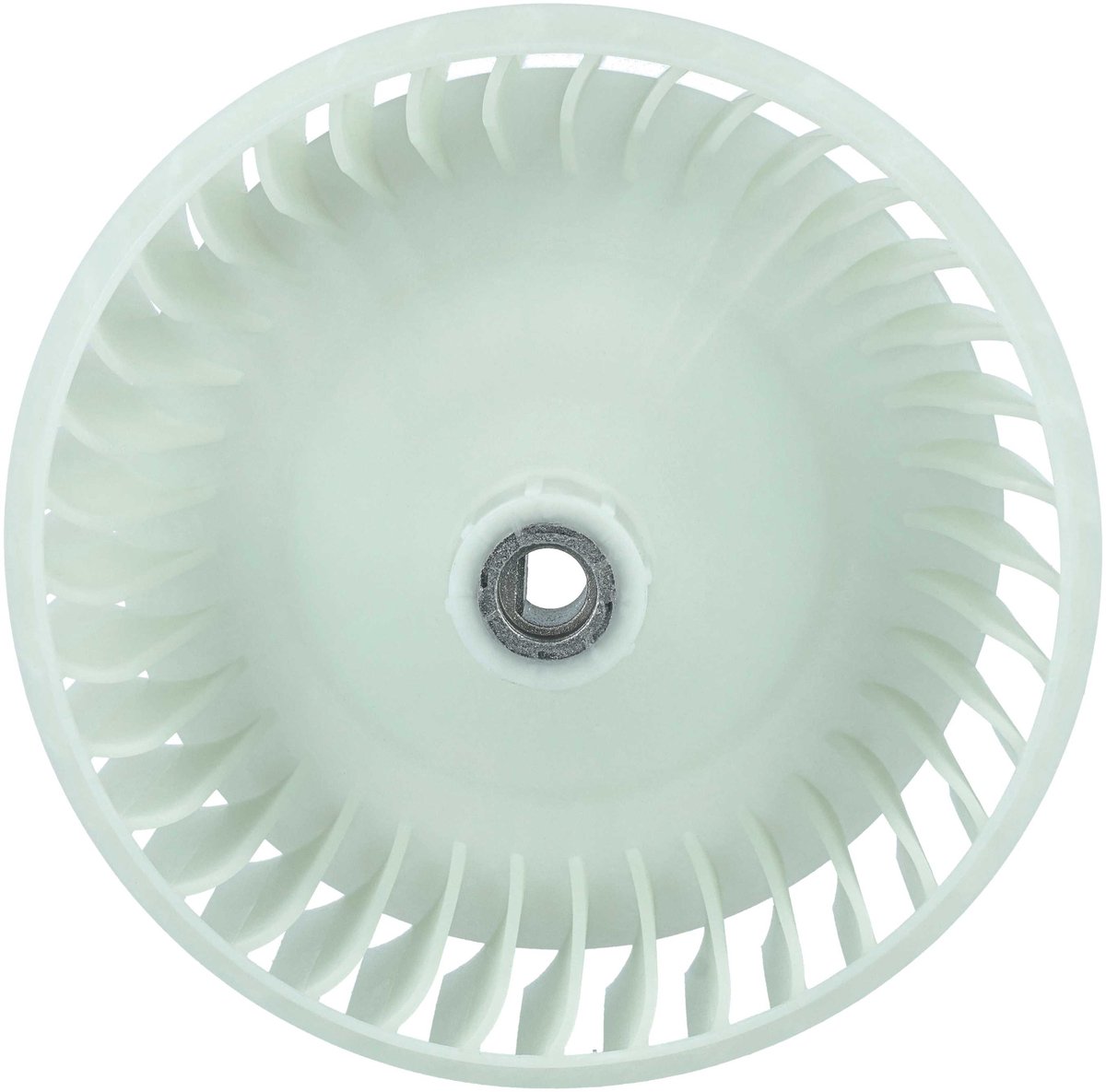 vhbw Ventilatorwiel ter vervanging van Samsung DC82-01208A voor drogers, wasdrogers – 14,8 cm turbine, wit