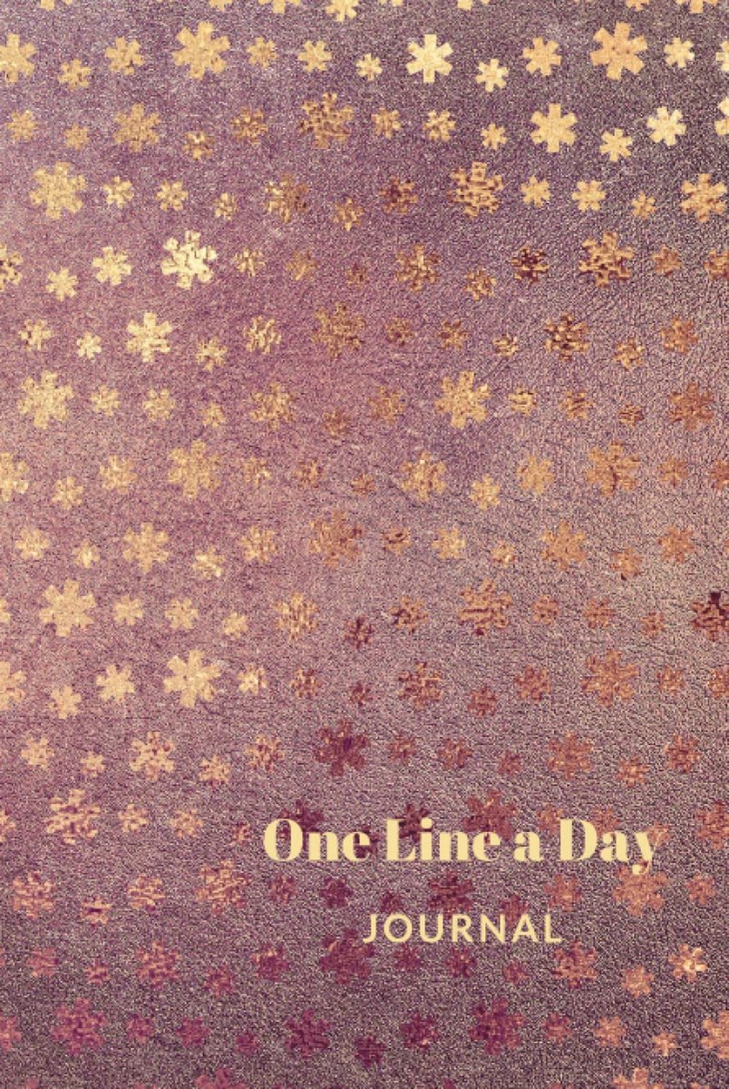 SnelShoppen - One Line A Day Journal - Mooi Sterren Dagboek, Vijf-Jaren Herinneringen Boek, Notitieboek met Lijnen, Perfect voor Persoonlijke Reflecti