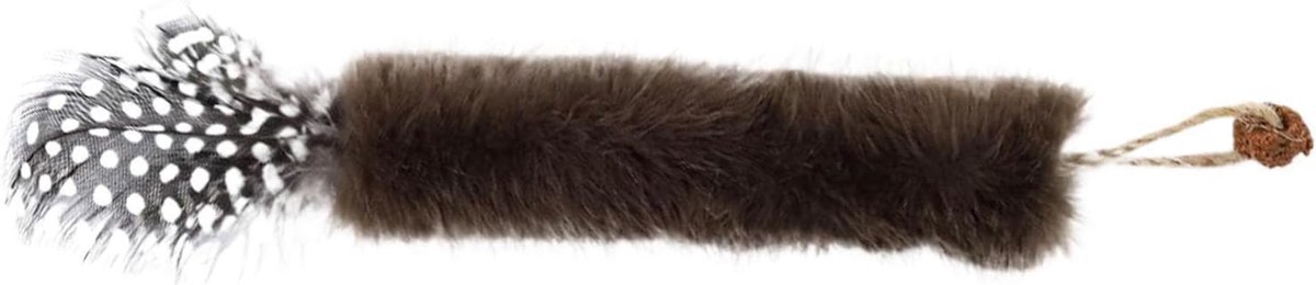 Katten Speeltjes - Kattenspeeltje Verrijking - Stimuleert Jachtinstinct - Natuurlijke Silvervine Geur - 55 gram - Donkerbruin