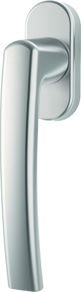 Raamgreep Roto Line, natuurlijk zilver met schroeven, vierkante stift 7 x 32 mm