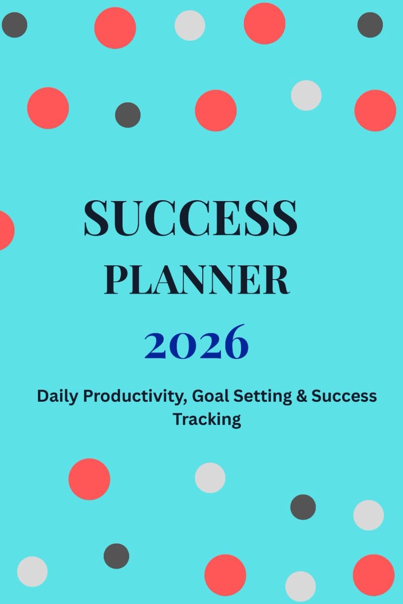 Succes Planner 2026 - Dagelijkse productiviteit - Doelstellingen bijhouden - Verhoog je effectiviteit - ShopVlot