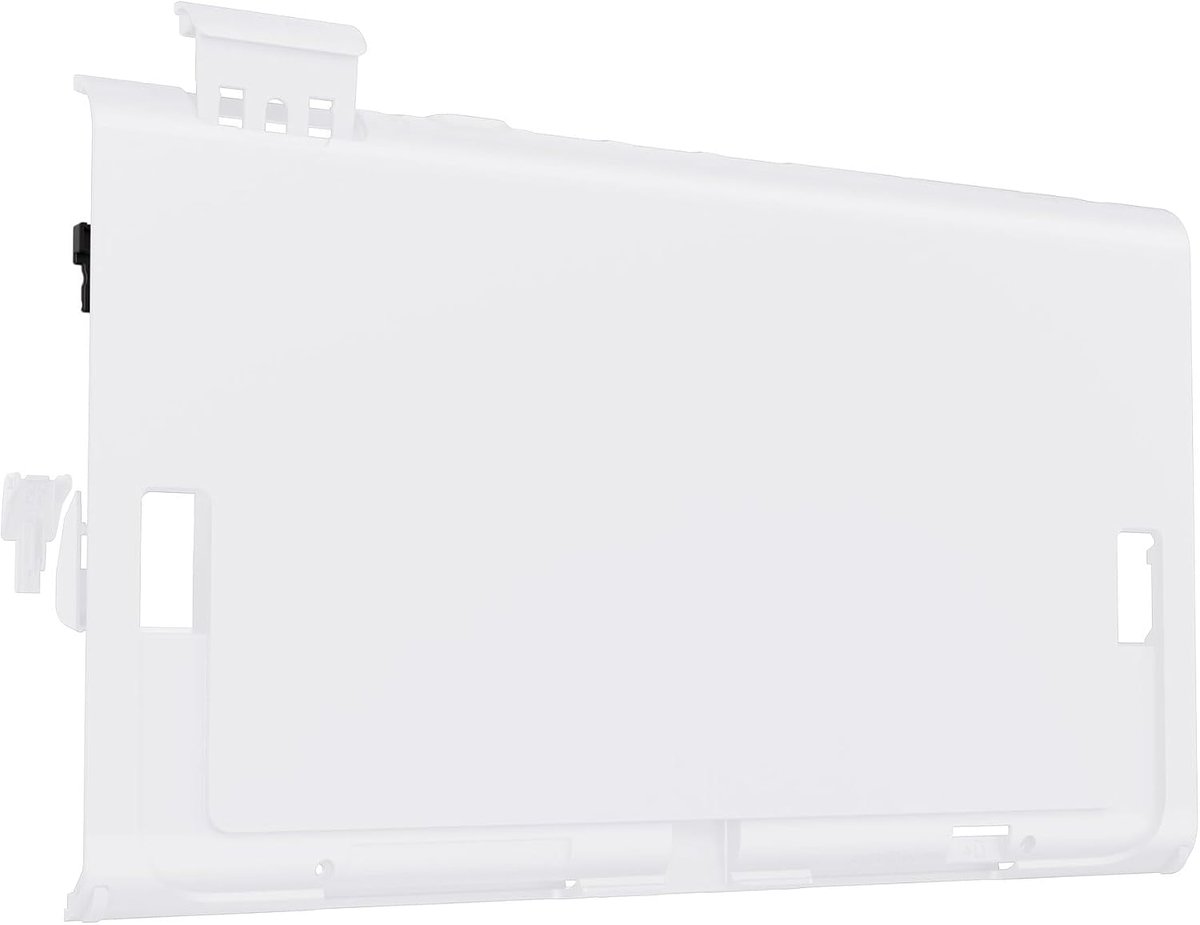 eXtremeRate Behuizing voor Nintendo Switch 2 Accessoires, Vervangende Hoes voor Switch 2 Console Achterplaat Backplate, Zonder Kickstand - Wit