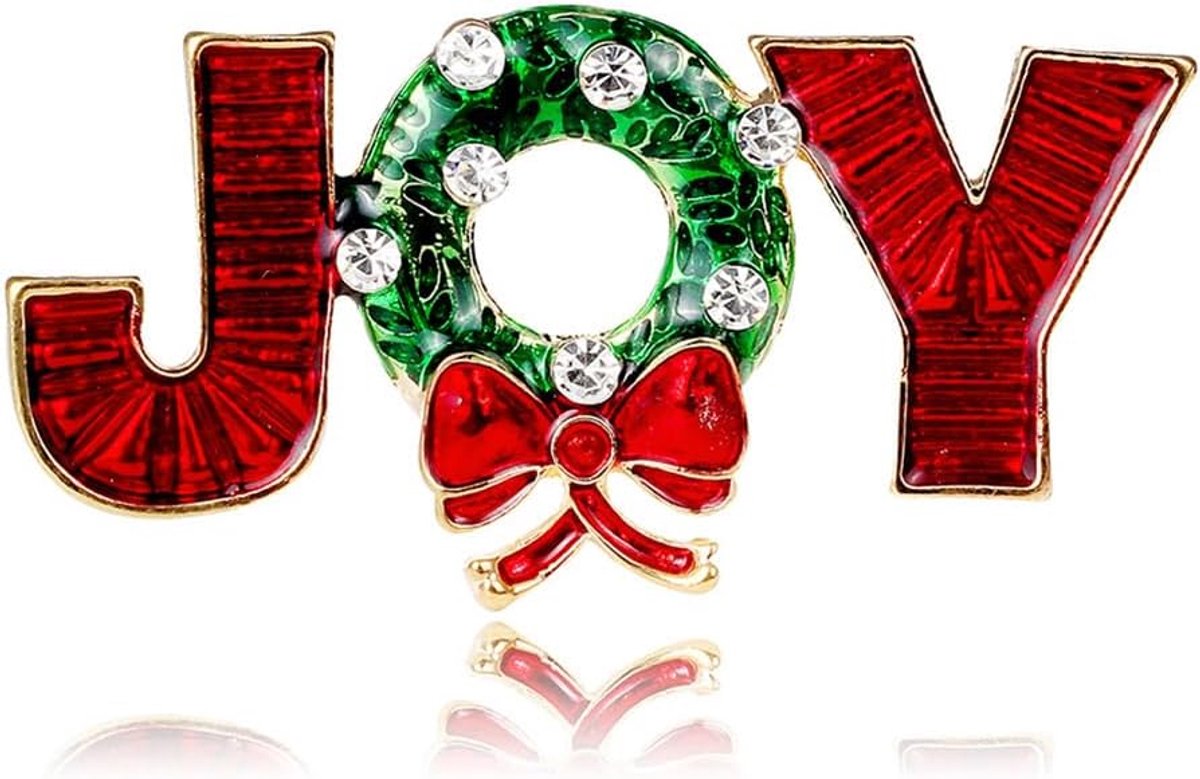 Kleding Kristal Broche Strass Kerstman Bell Laarzen Party Jurk Broche