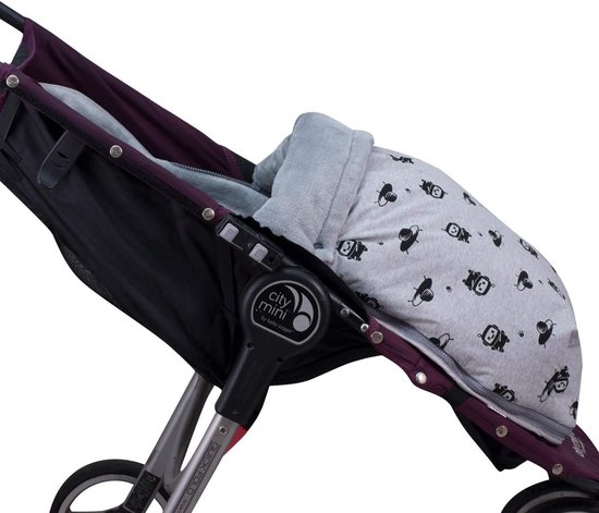 Voetenzak Kinderwagen - Wandelwagenzak Baby - Comfortabel Wandelen - Ademend Katoen Fleece - 43 x 98 cm - Robot Space — afbeelding 2