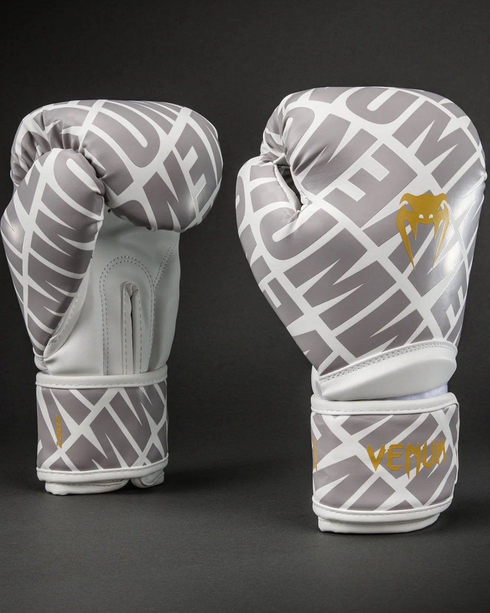 Venum Contender 1.5 XT 3D Bokshandschoenen – Wit/Goud – Boksen en Kickboksen - 10 OZ