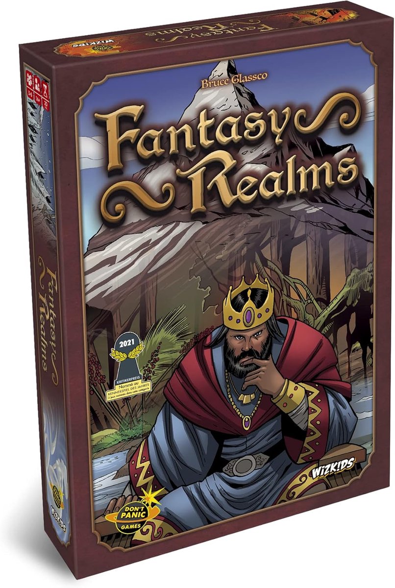 SnelShoppen - Bordspel Fantasy Realms | Strategie Spel voor 3-6 Spelers | Snel en Verslavend | Voor 14 Jaar en Ouder | 20 Minuten Speeltijd