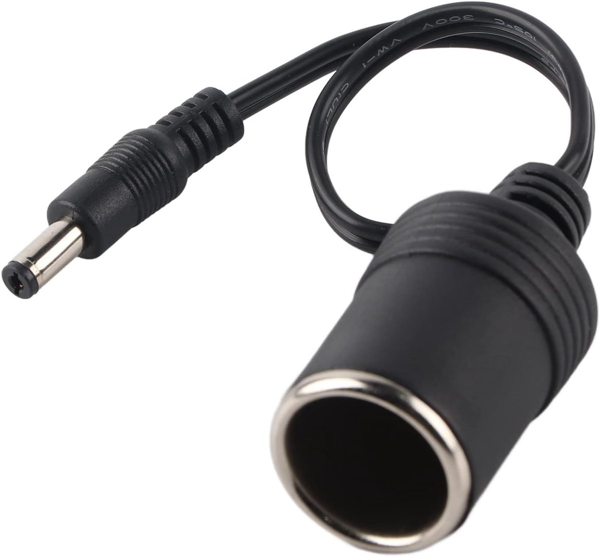 Voedingskabel voor Auto en Bus met 1~24V Aansluiting, DC 5.5 x 2.1mm Stekker, Ideaal voor Elektronische Apparaten en Accessoires