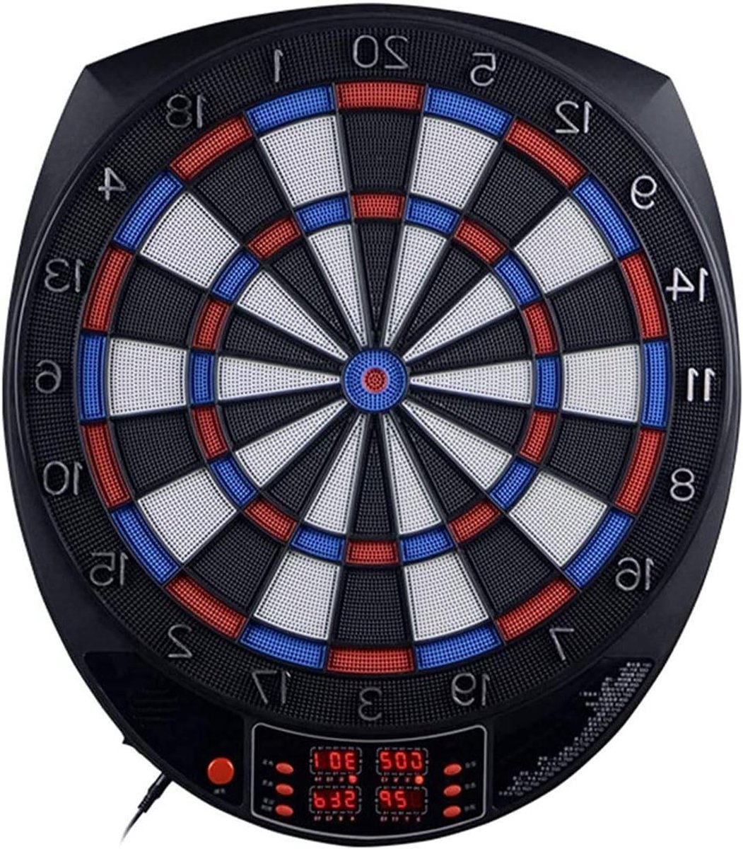 Elektronisch Dartbord - Dartspel Scorebord - Gezellig Spelen - 27 Spellen 243 Variaties - 500 x 565 mm - Niet gespecificeerd