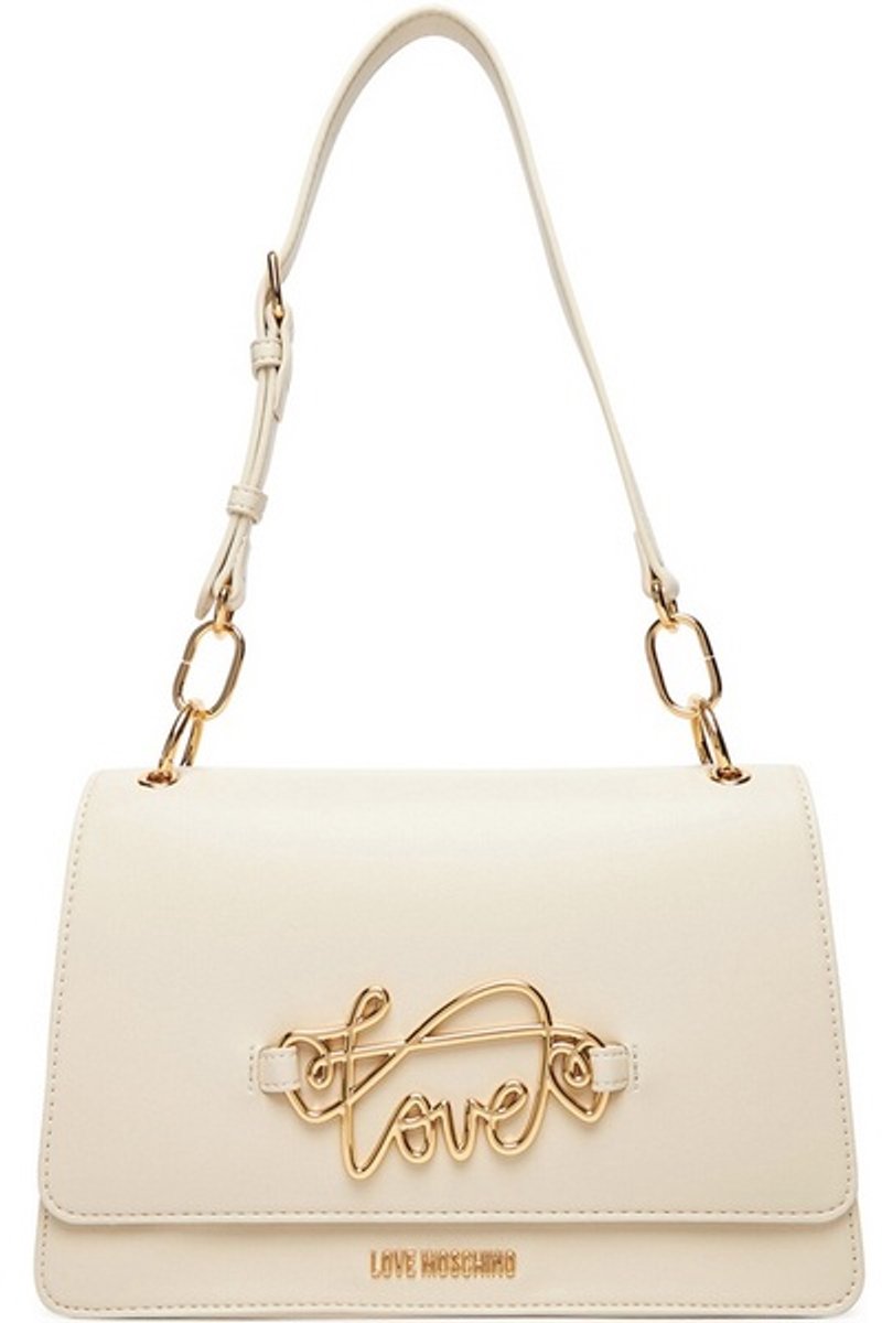 MOSCHINO LOVE MOSCHINO OFF-WHITE SCHOUDERTAS 1 STUK