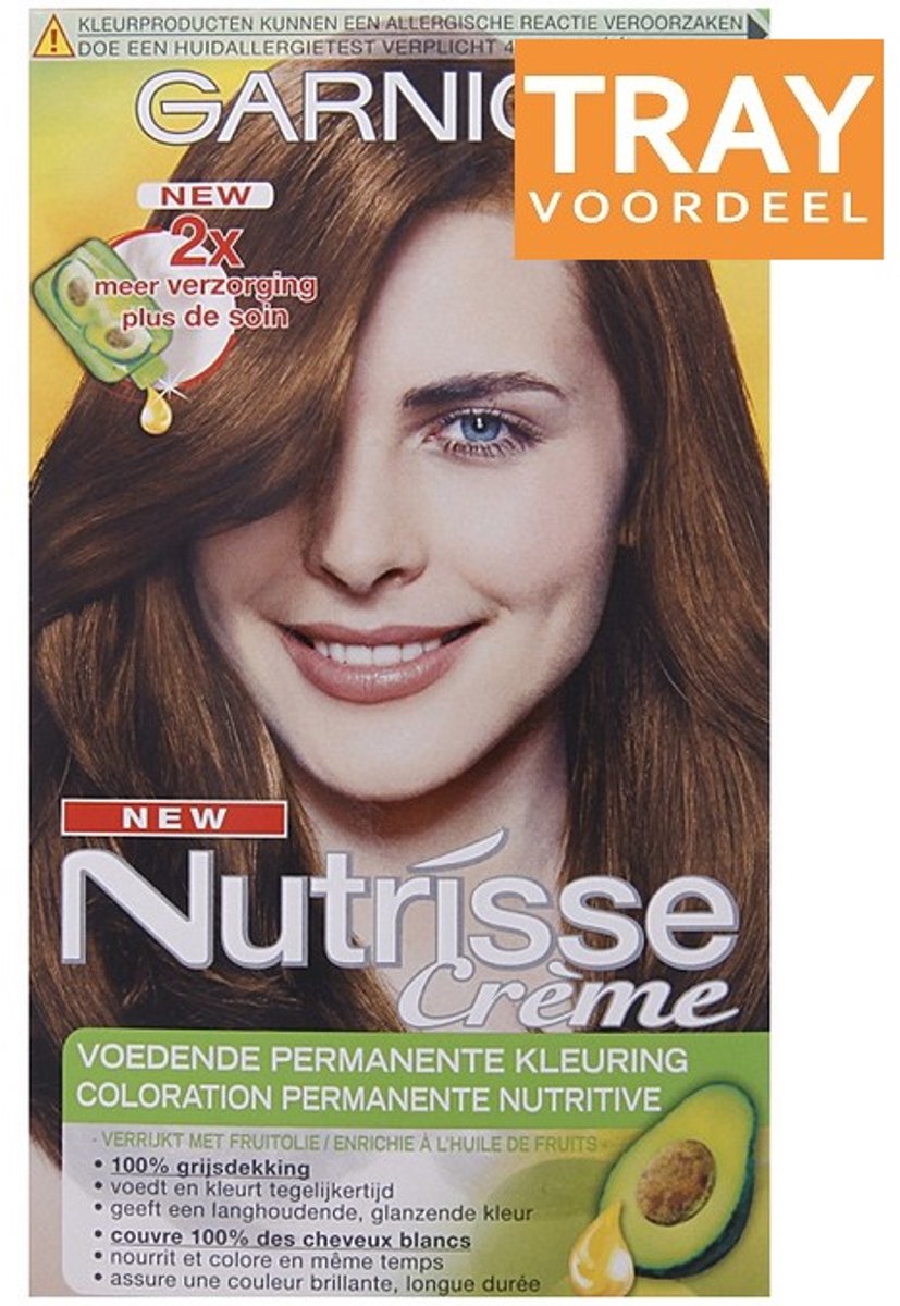 GARNIER NUTRISSE CREME 5.3 LICHT GOUDBRUIN HAARVERF 6 X 1 STUK
