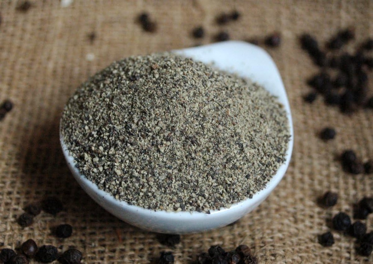 Naturix24 Pepper ground black – bag, packed per piece (1 x 500g) - ShopVlot