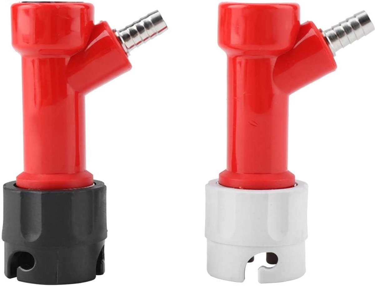 2 stuks 1/4 "Tall Pin Lock Koppeling Corny Vaatje Fitting Deel Gas Vloeistof Quick Disconnect Kits Brouwen Connector koppeling Kit voor Coke