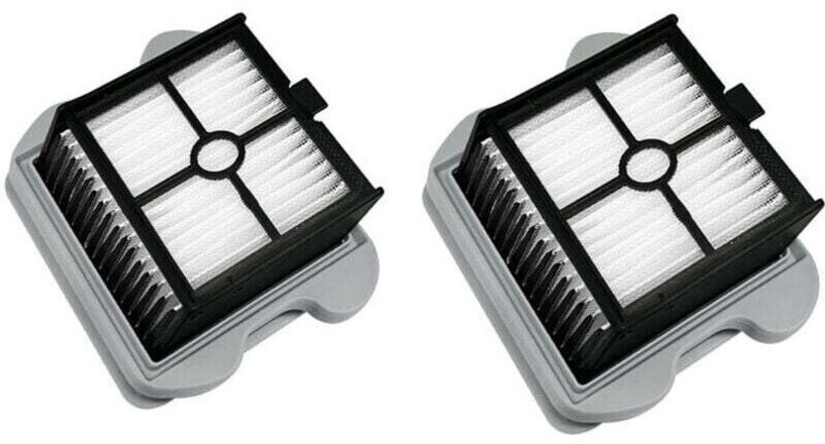 Twee slimme reinigingsfilters geschikt voor de Roborock U10 dubbele borstelkop.